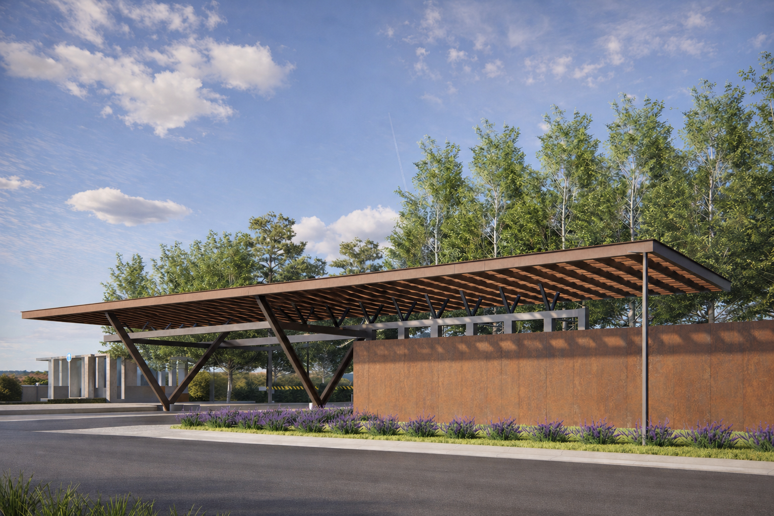 Serene Meadows Grand Entrance